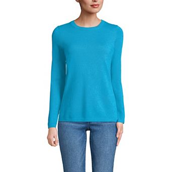 Women's Lands' End Crewneck Cashmere Sweater