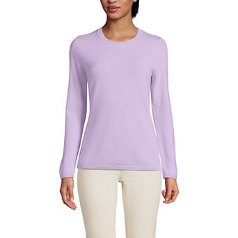 Women's Lands' End Crewneck Cashmere Sweater