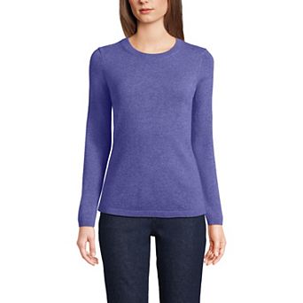 Women's Lands' End Crewneck Cashmere Sweater