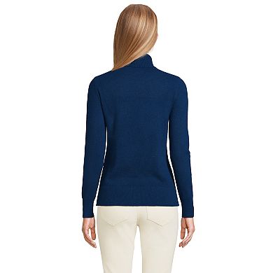 Petite Lands' End Cashmere Turtleneck Sweater