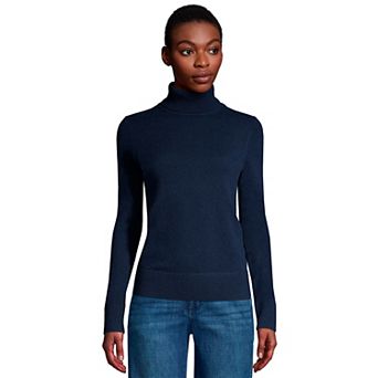 Petite Lands' End Cashmere Turtleneck Sweater