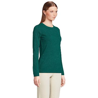 Petite Lands' End Crewneck Cashmere Sweater