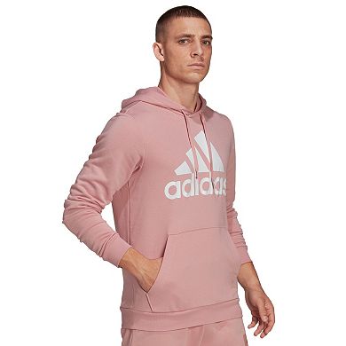 Big & Tall adidas Badge of Sport French-Terry Hoodie