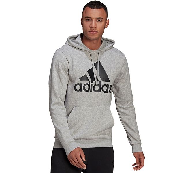 Big & Tall adidas Badge of Sport French-Terry Hoodie