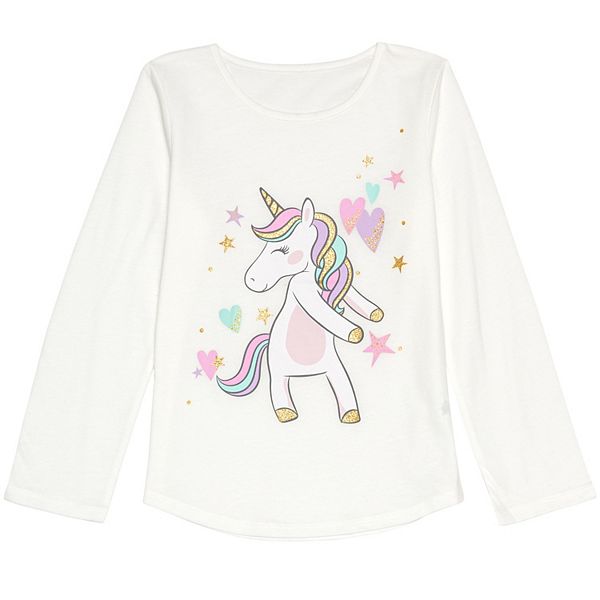 Girls 4 12 Jumping Beans Unicorn Dance Graphic Tee