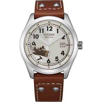 Disney's Mickey Mouse Men's Aviator Strap Watch by Citizen -BV1088-08W