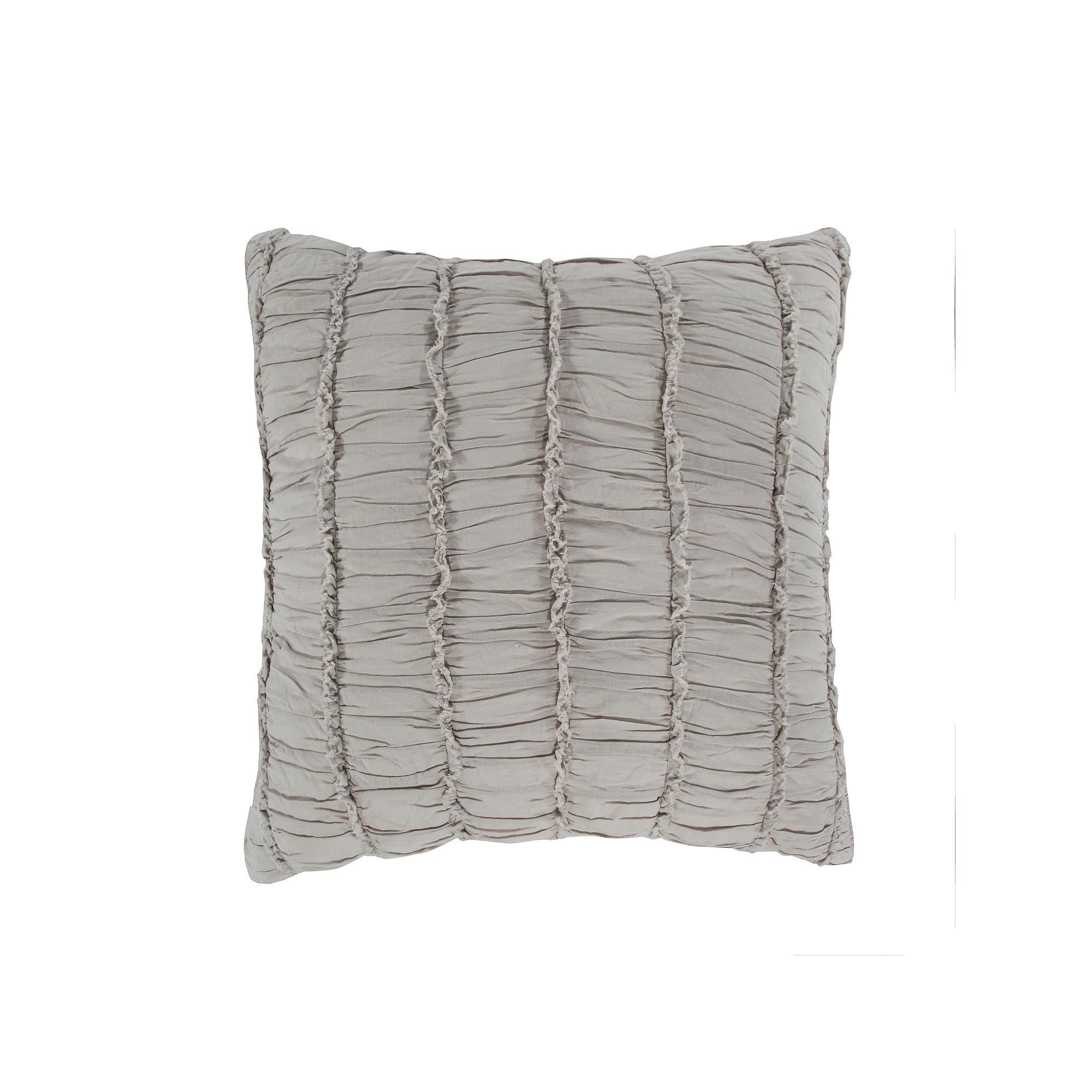Levtex Home Nomad Ruched Euro Sham, Beige