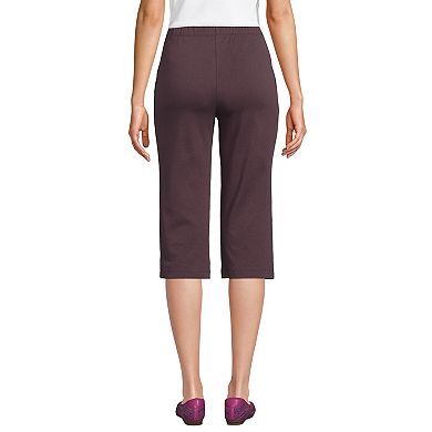 Petite Lands' End Sport High Waist Pull-On Capri Pants