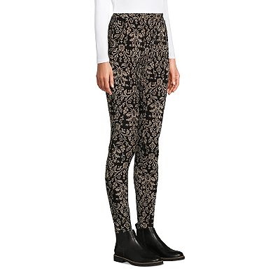 Women's Lands' End Sport High-Rise Corduroy Leggings