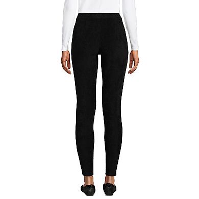 Women's Lands' End Sport High-Rise Corduroy Leggings