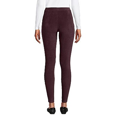 Petites' Lands' End Sport High-Rise Corduroy Leggings