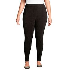 Lands' End Women's Tall Sport Knit Corduroy Leggings : : Clothing,  Shoes & Accessories
