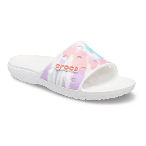 Crocs Classic Tie Dye Adult Slide Sandals