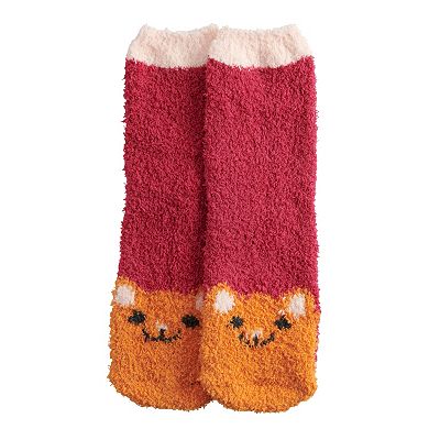 Women's Cozy Animal Fuzzy Socks