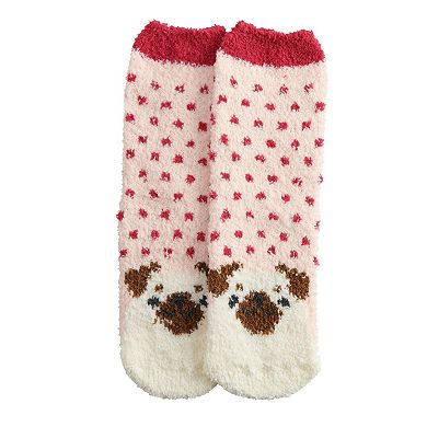 Women's Cozy Animal Fuzzy Socks