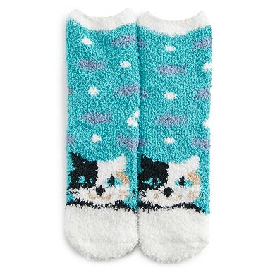 Women's Cozy Animal Fuzzy Socks