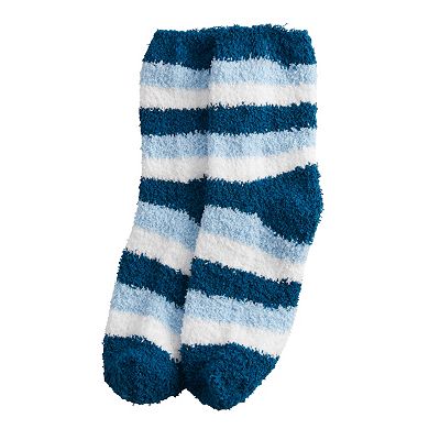 Women's Striped Fuzzy Socks