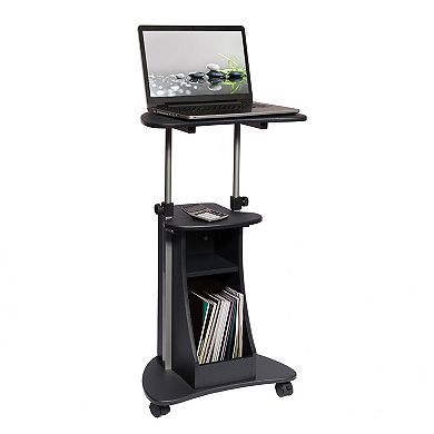 Techni Mobili Sit-to-Stand Rolling Laptop Desk