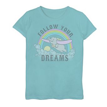 Disney's Dumbo Follow Your Dreams Girls 7-16 Tee