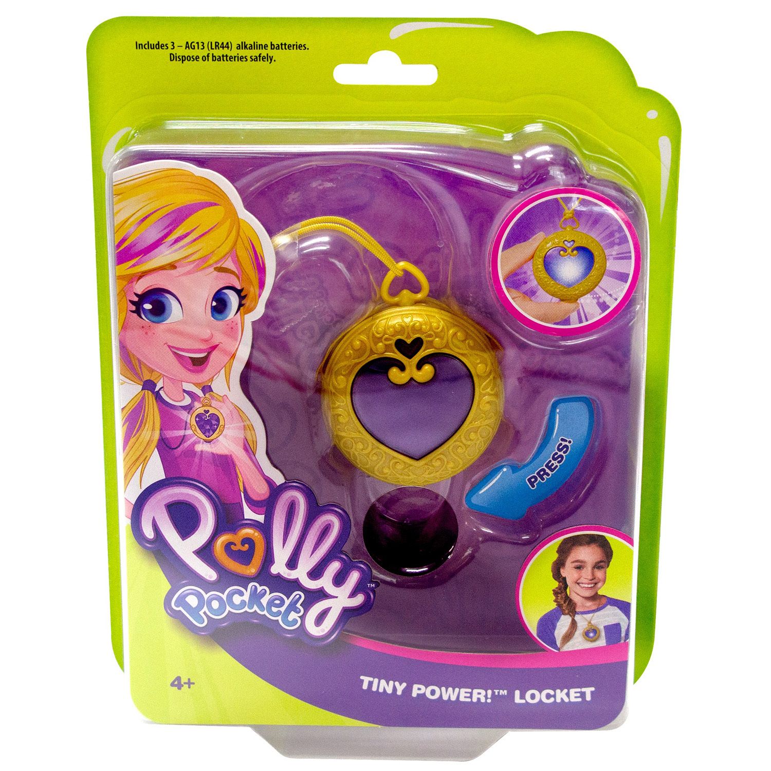 polly pocket magical light up locket