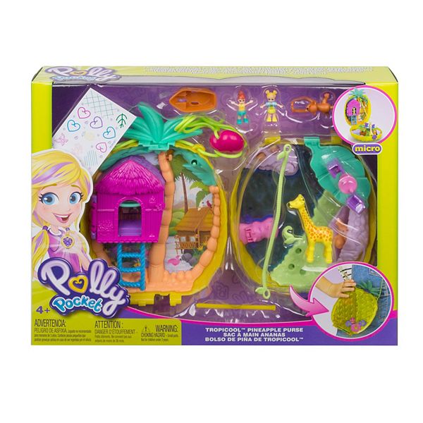 Pineapple polly pocket purse new arrivals