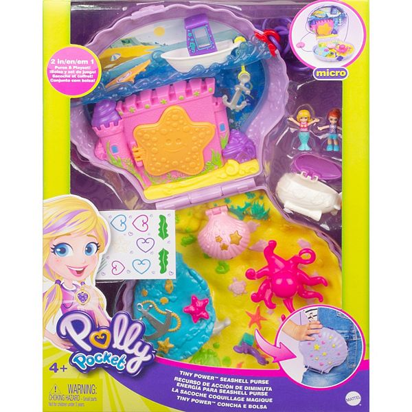 Polly Pocket Tiny Power Seashell Purse