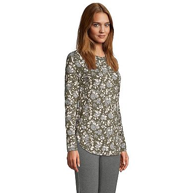 Petite Lands' End Moisture-Wicking UPF 50 Long Sleeve Tunic