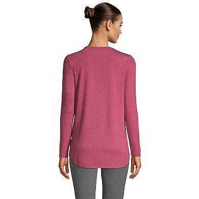 Petite Lands' End Moisture-Wicking UPF 50 Long Sleeve Tunic