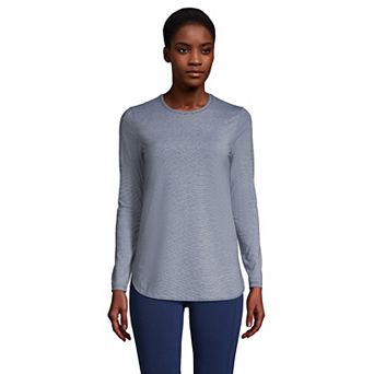 Petite Lands' End Moisture-Wicking UPF 50 Long Sleeve Tunic