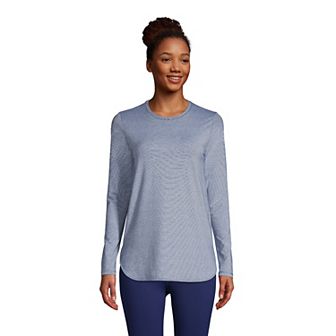 Petite Lands' End Moisture-Wicking UPF 50 Long Sleeve Tunic