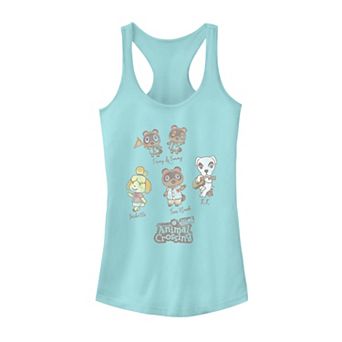 Juniors' Animal Crossing New Horizons Group Shot Names Tank Top