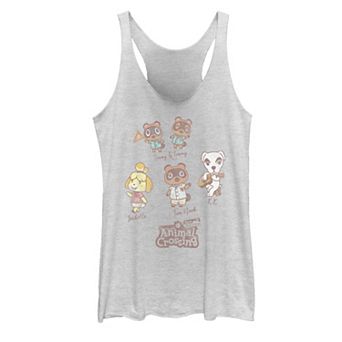 Juniors' Animal Crossing New Horizons Group Shot Names Tank Top