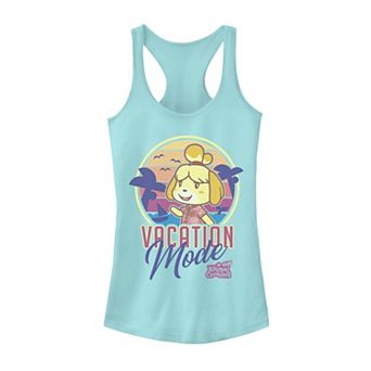 Juniors' Animal Crossing New Horizons Isabelle Vacation Mode Tank Top