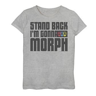 Girls 7-16 Power Rangers Stand Back I'm Gonna Morph Tee