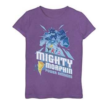 Girls 7-16 Power Rangers Mighty Morphin Power Rangers Group Shot Tee