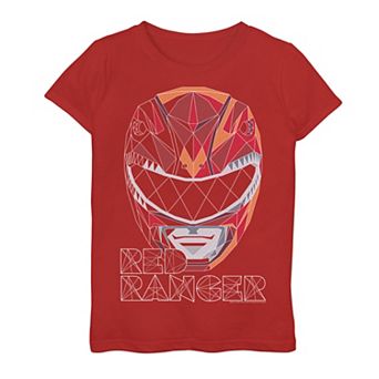 Girls 4-16 Power Rangers Red Ranger Tee