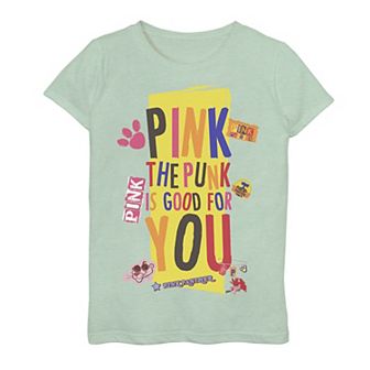Girls 7-16 The Pink Panther Pink The Punk Is Good For You Tee