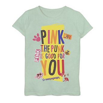 Girls 7-16 The Pink Panther Pink The Punk Is Good For You Tee