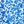 Ivory Blue Flowers