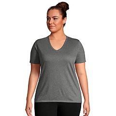 Torrid Gray Silver 3/4 Sleeve Top Size Lg Plus (0) (Plus) - 52