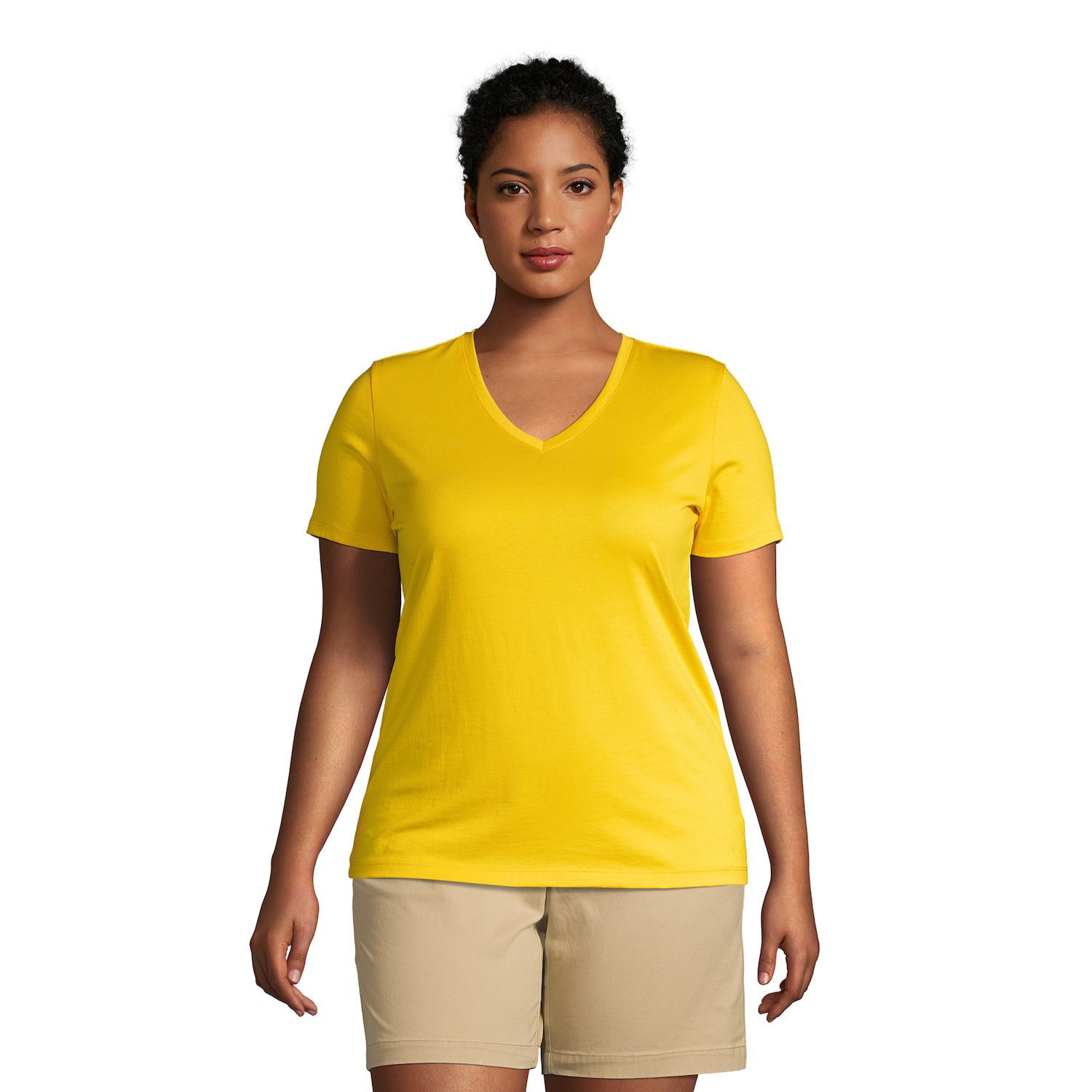 Womens Yellow Plus Tops, Clothing | Kohl's