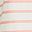 Ivory Peach Stripe