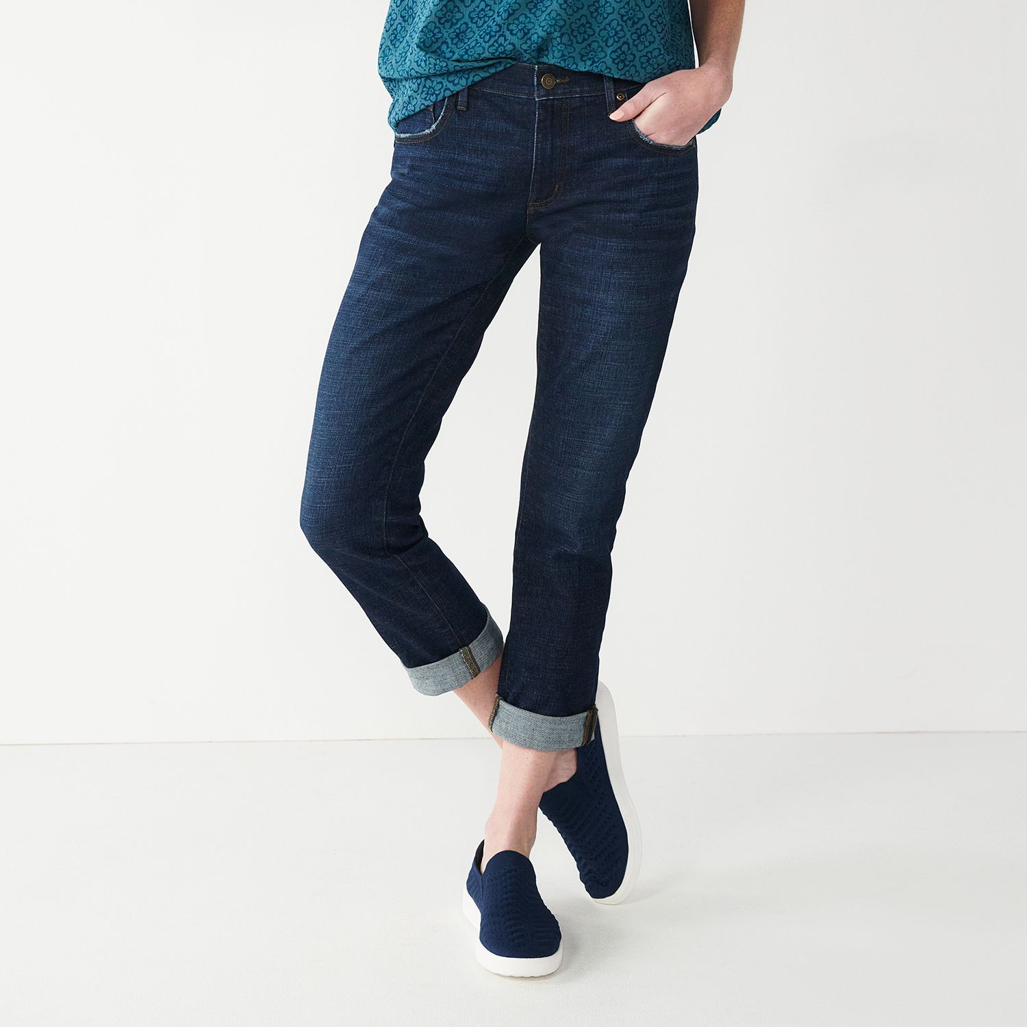 kohls sonoma girlfriend jeans