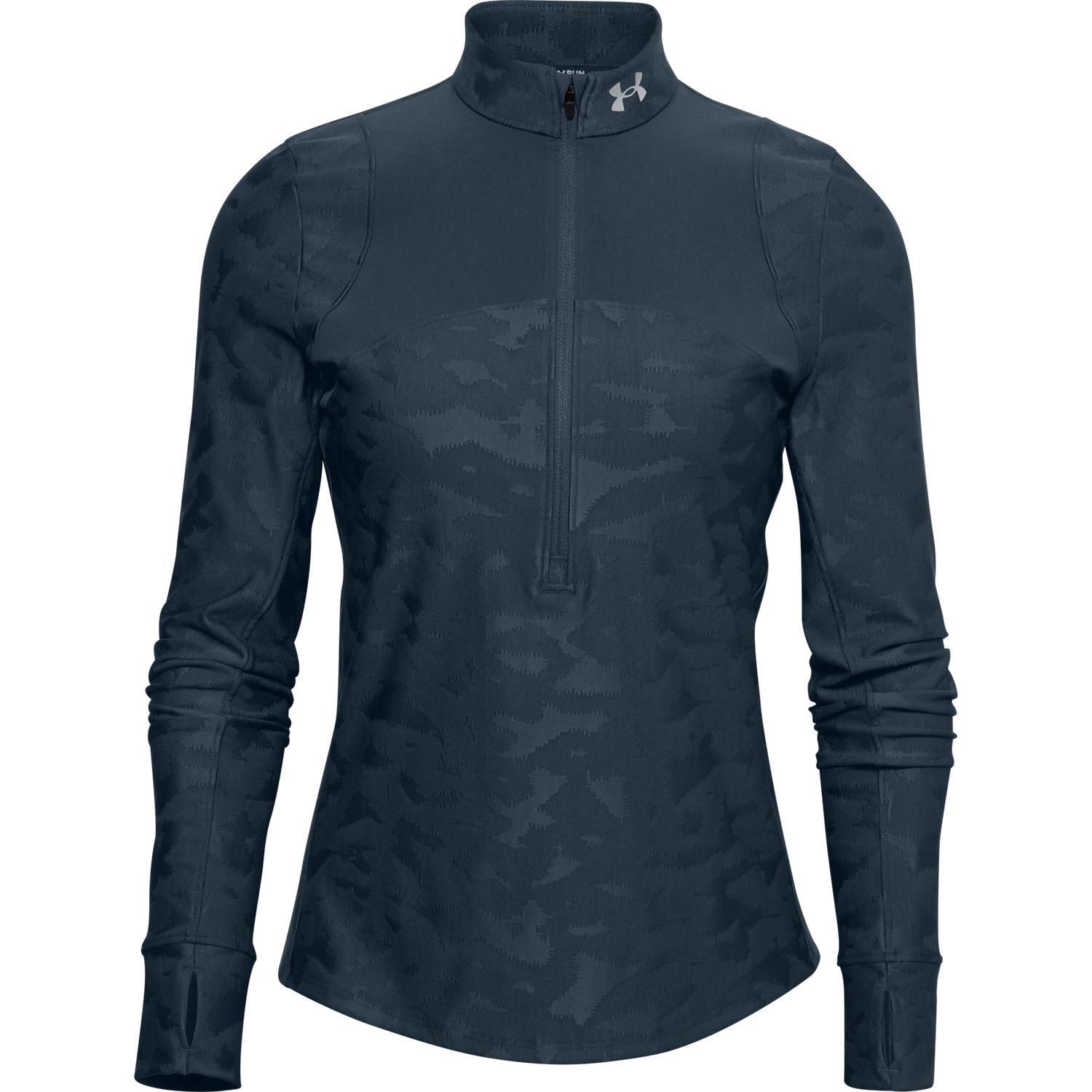 under armour half zip running top