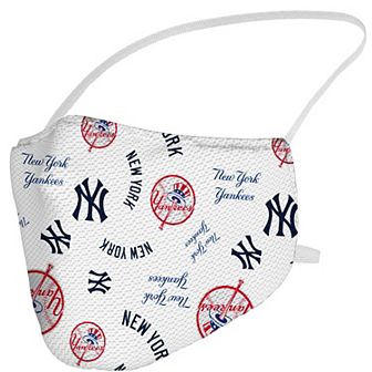 Adult Fanatics Branded New York Yankees All Over Logo Face Covering