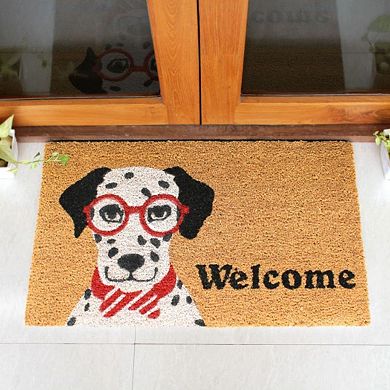 RugSmith Dalmatian Welcome Doormat