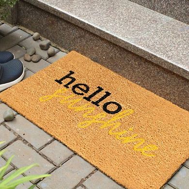 RugSmith Hello Sunshine Doormat