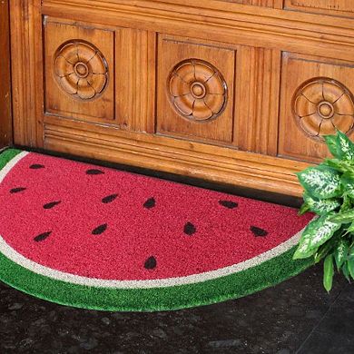 RugSmith Watermelon Doormat