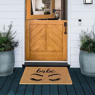 RugSmith Babe Doormat