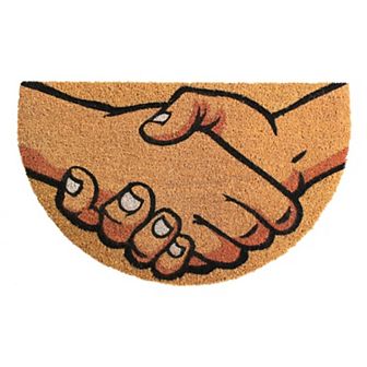 RugSmith Hand Shake Doormat